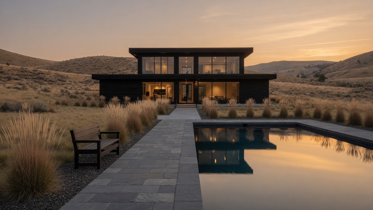 Two-story Willow Bend clubhouse with walkway and pool
